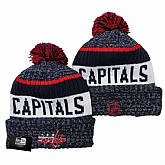Washington Capitals Team Logo Knit Hat YD (2)